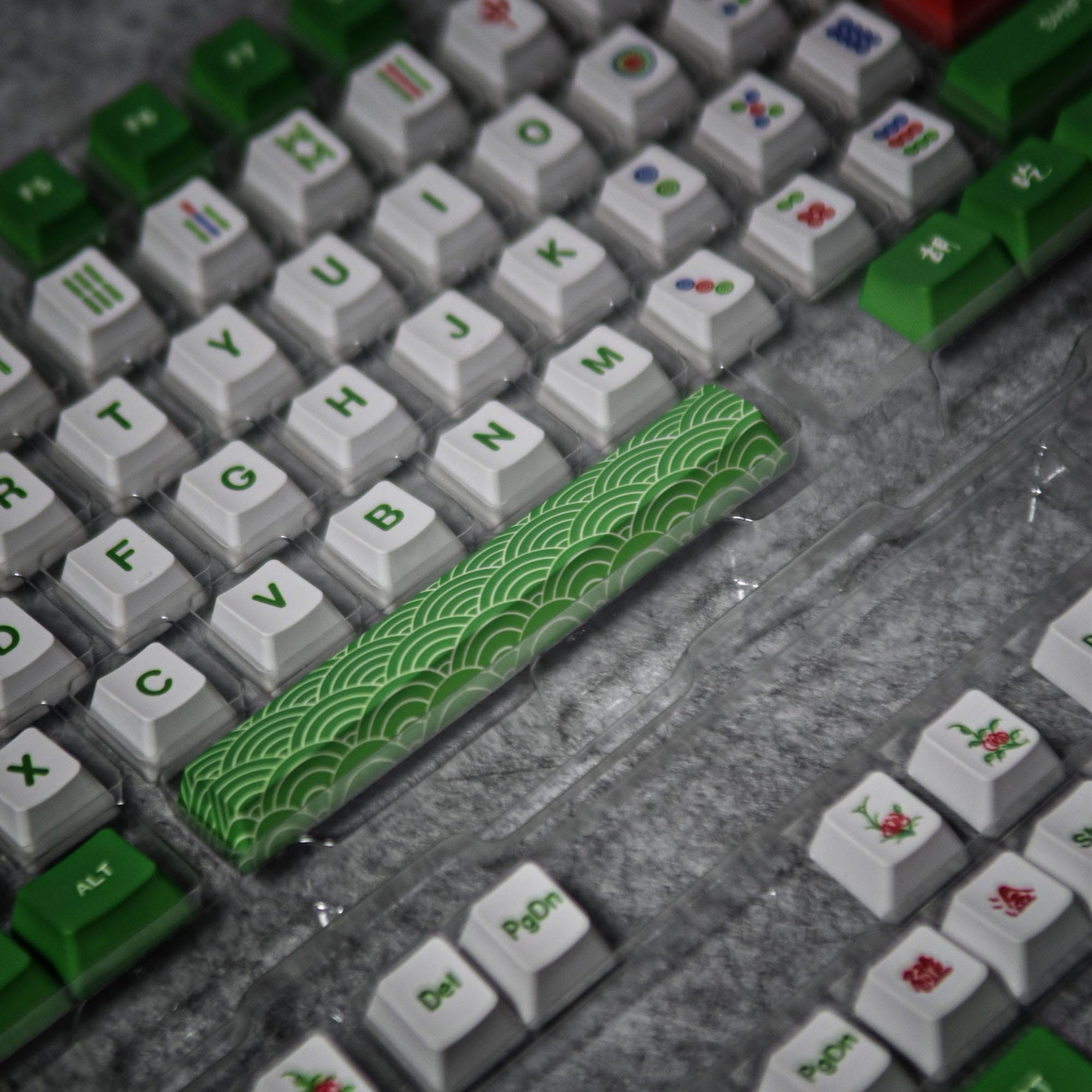 Five-Faced Mahjong Keycaps – 123 Keys | OEM Profile • PBT