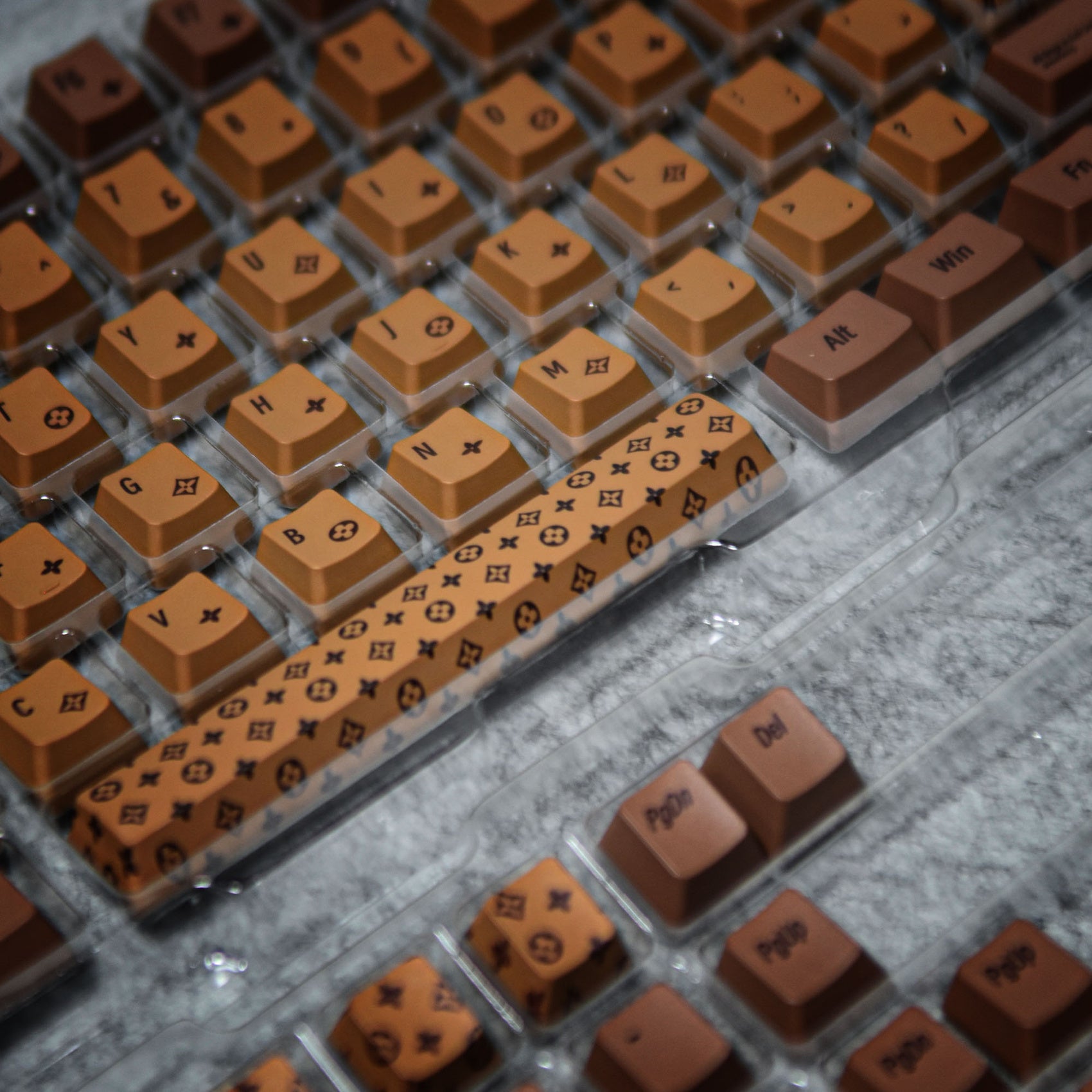 Old Patterns Theme Keycaps – 123 Keys | OEM Profile • PBT