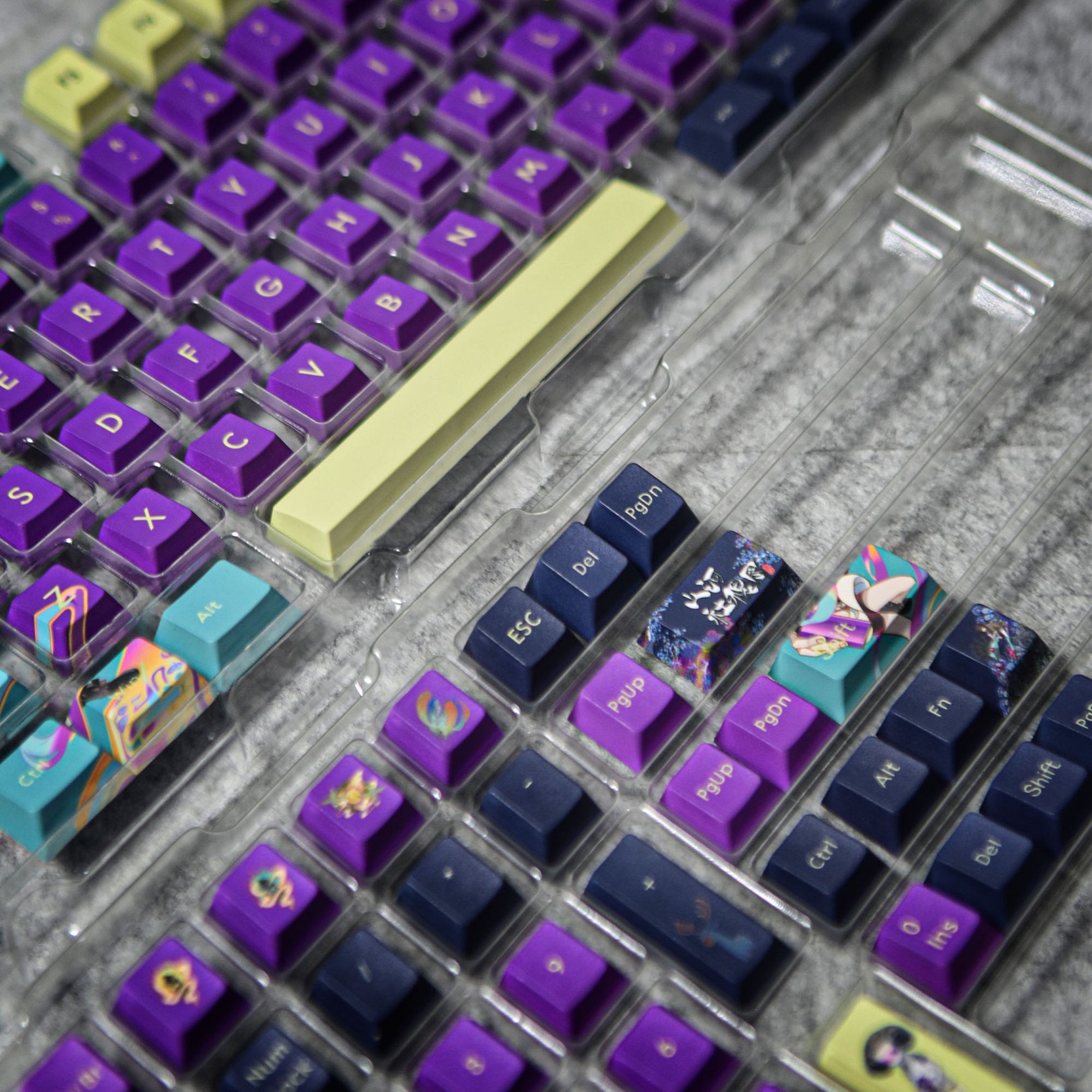 Shanhesheji Tuqizi Keycaps – 124 Keys | Cherry Profile • PBT