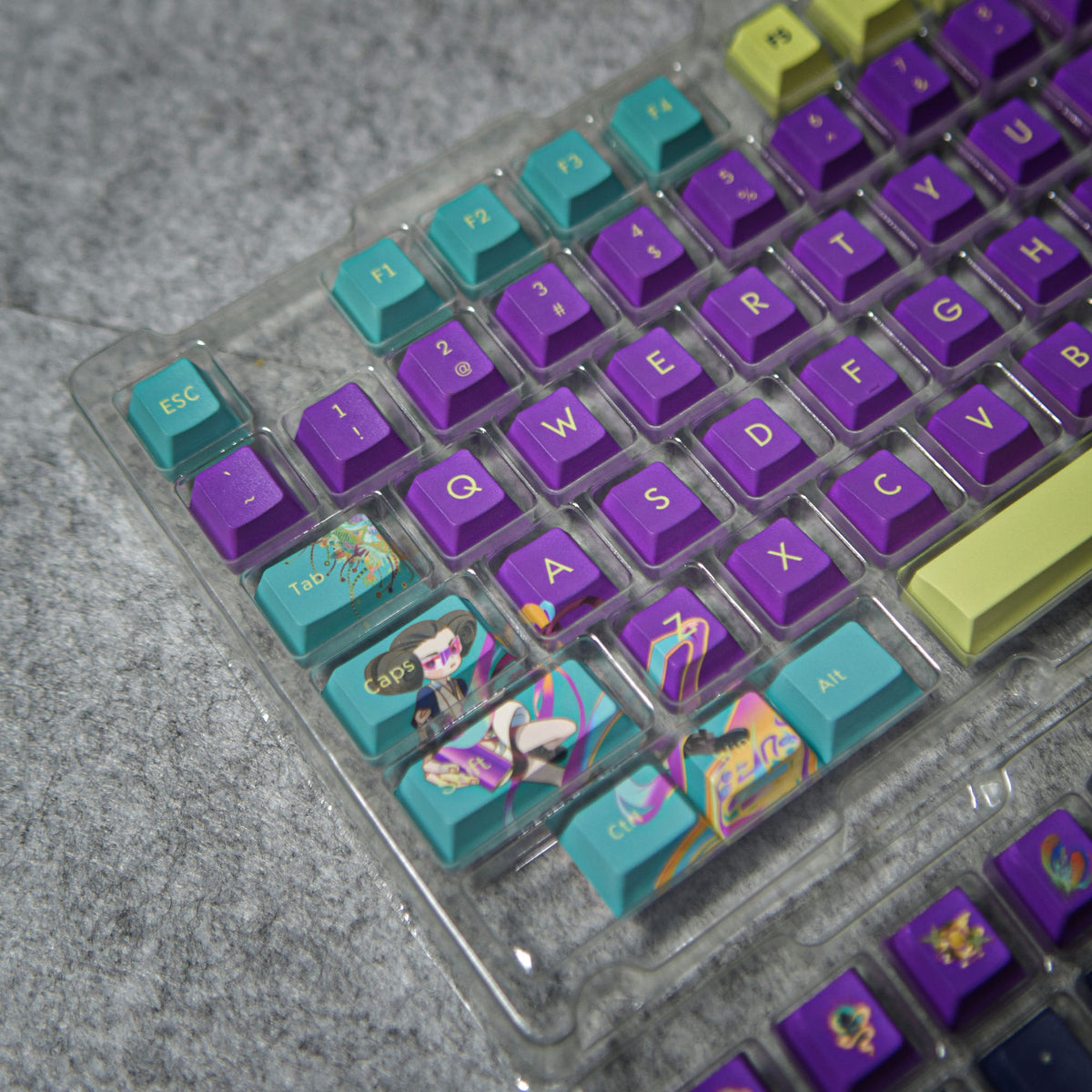Shanhesheji Tuqizi Keycaps – 124 Keys | Cherry Profile • PBT