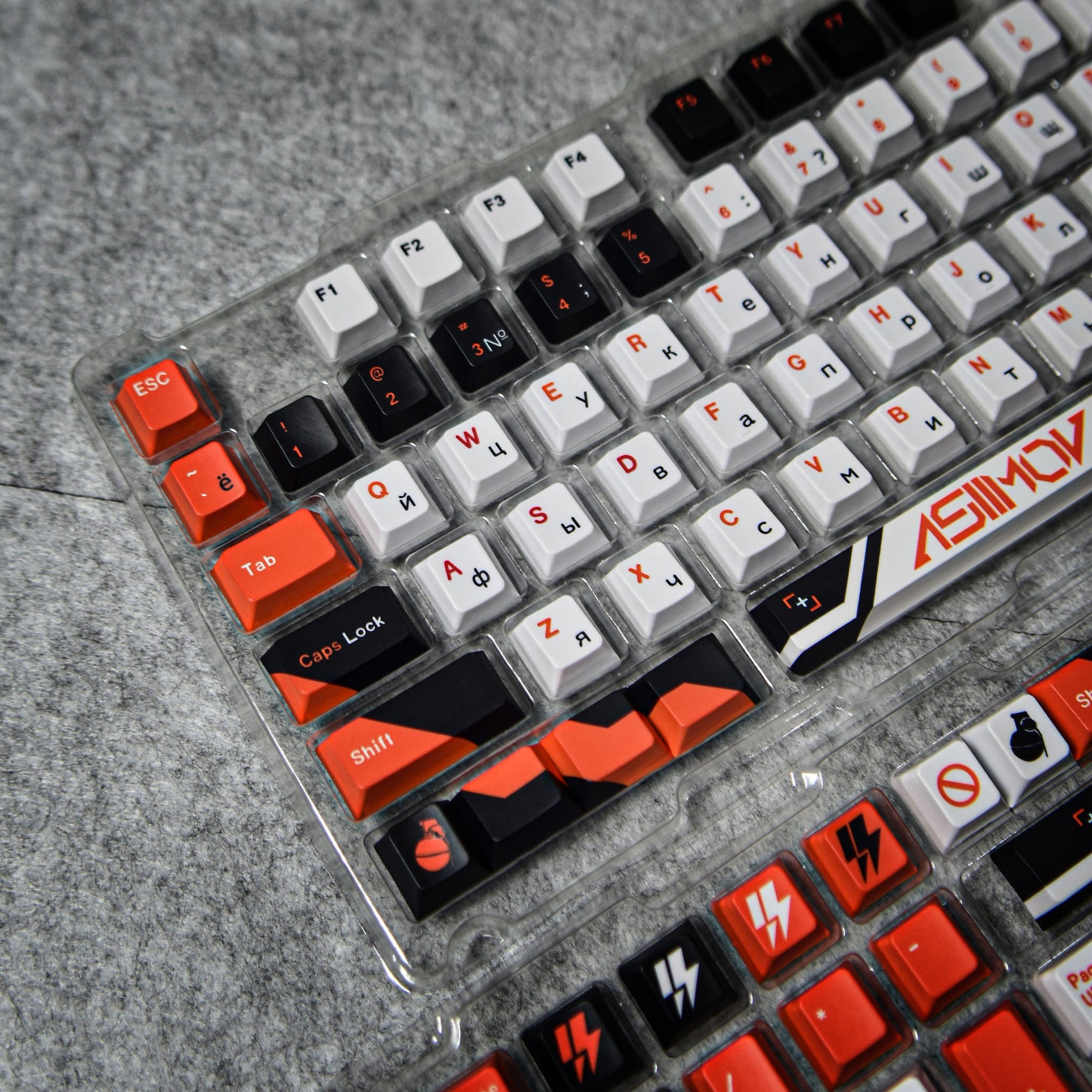 Erximov Theme Keycaps – 142 Keys | Cherry Profile • PBT