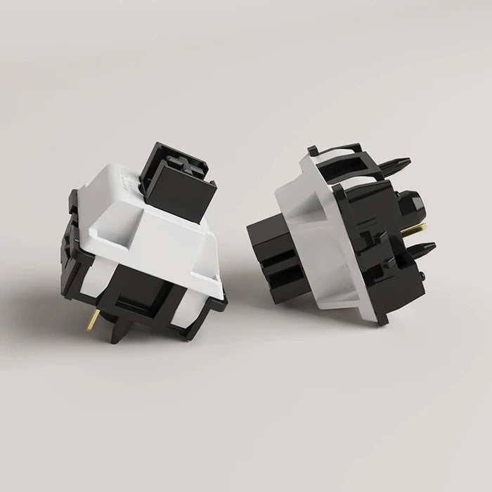 Panda black Linear Pro Switch Keyboard Switches 3/5-Pin Keyswitch for RGB Mechanical Gaming Keyboard (20 PCS)