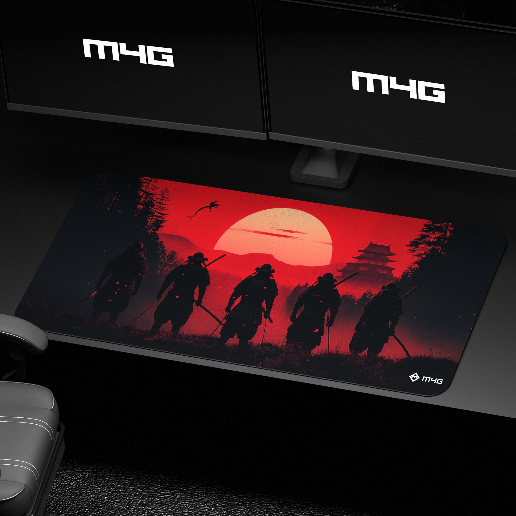 M4G Mouse Pad Red Horizon 900×400mm / 4mm