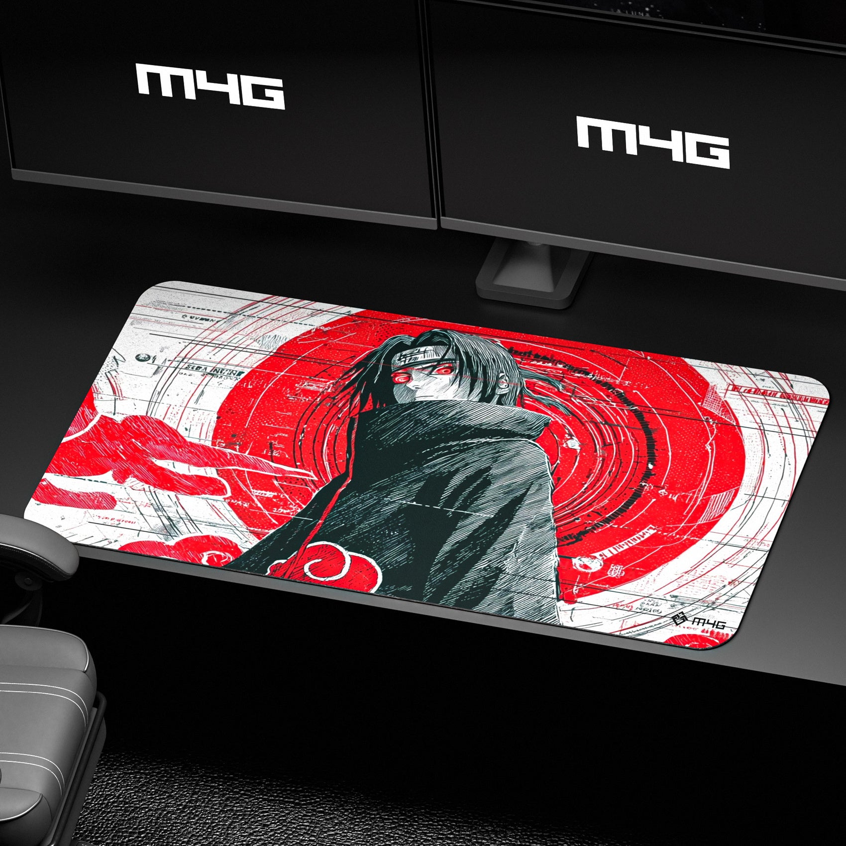 M4G Mouse Pad Red Sasu 900×400mm / 4mm