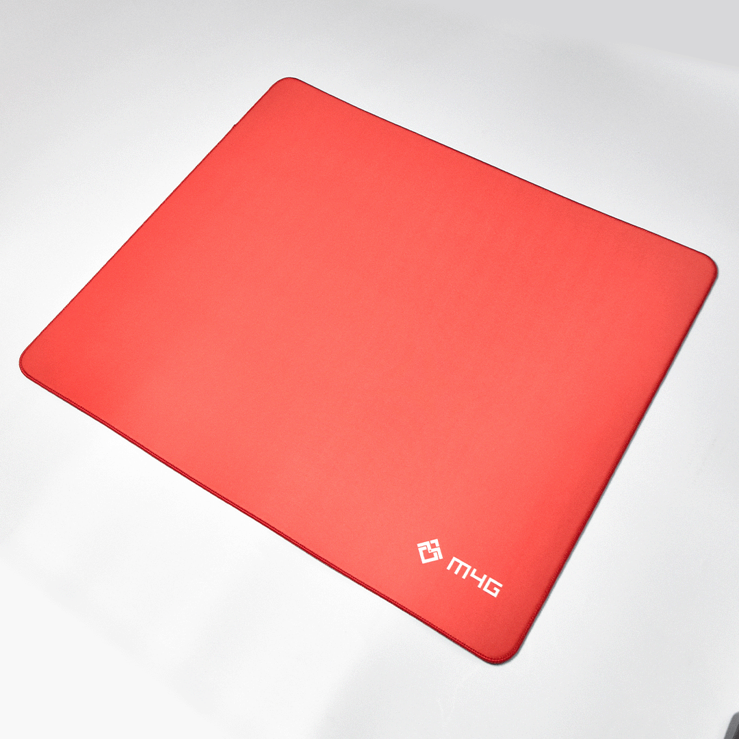 M4G Xsoft Mousepad - Esport (49cm × 42cm) Red