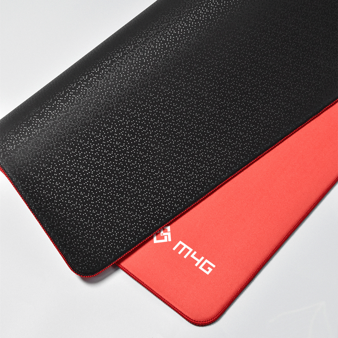 M4G Xsoft Mousepad - Esport (49cm × 42cm) Red