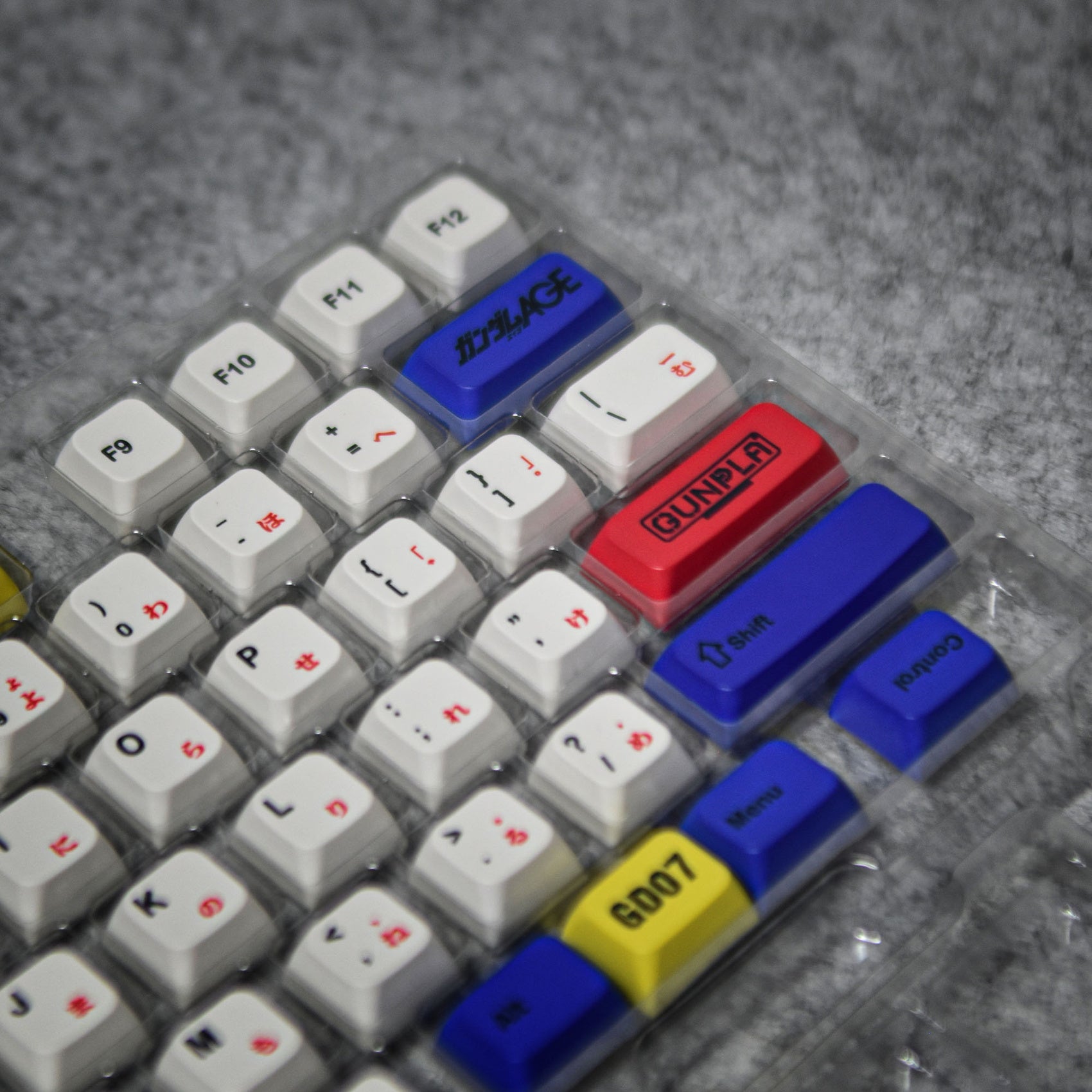 Gundam Villain Keycaps – 108 Keys | XDA Profile • PBT
