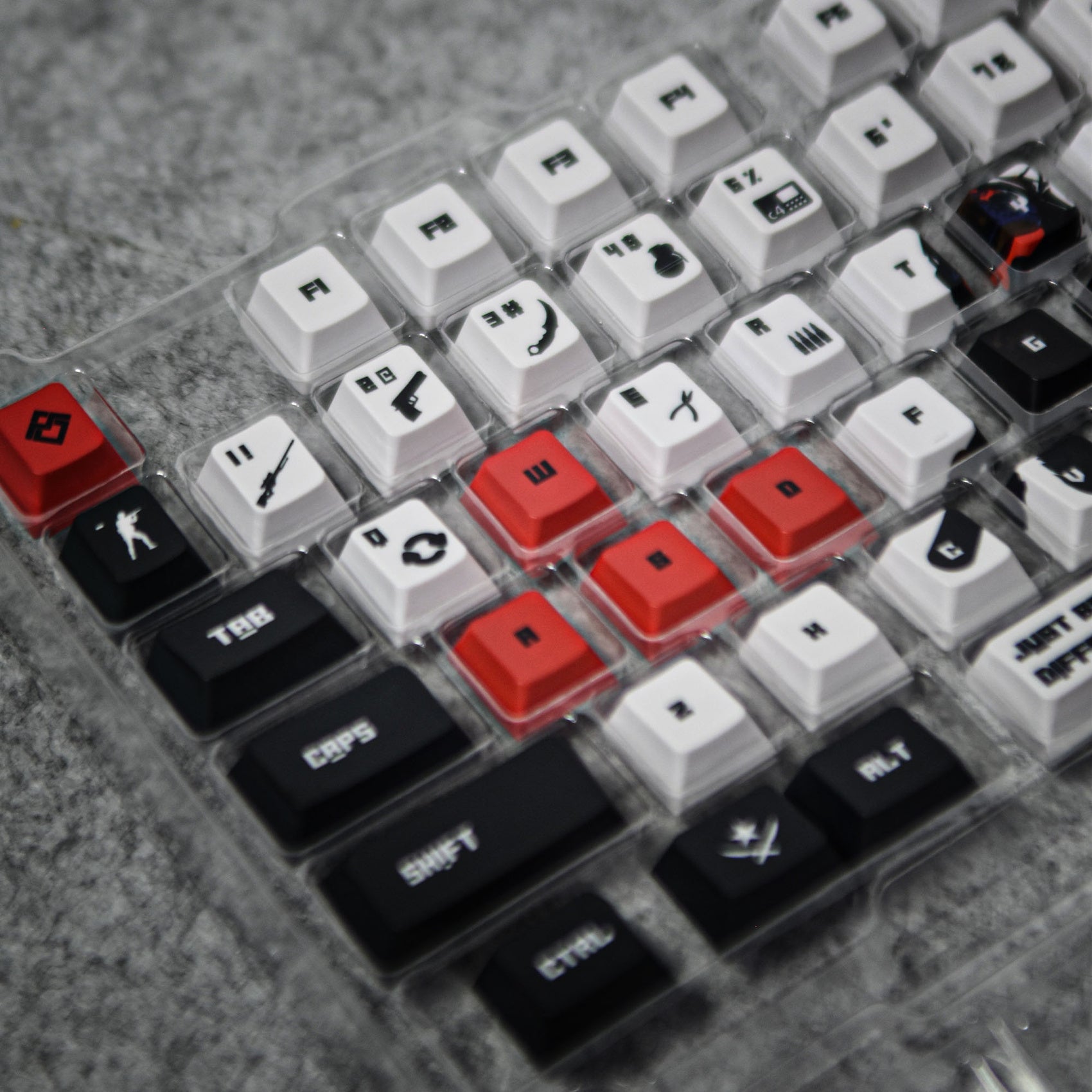 CS2 Theme Keycaps – 87 Keys | OEM • PBT