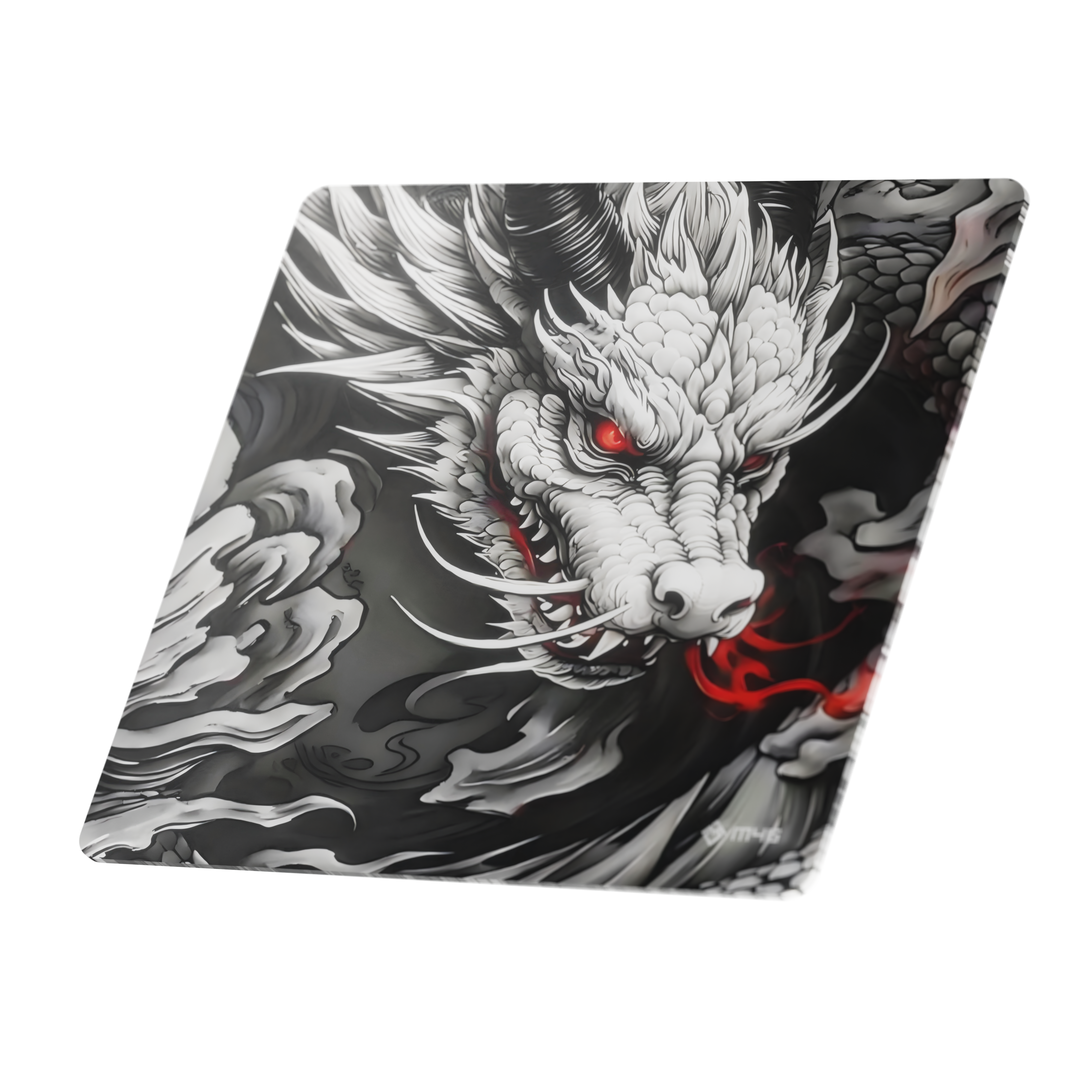 M4G Glass Mouse Pad Red TX 40×45cm