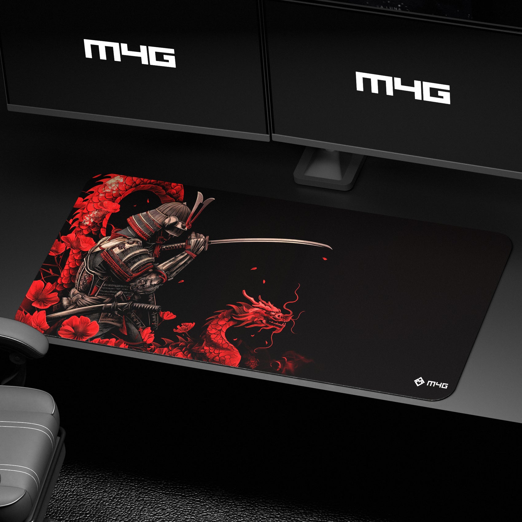 M4G Mouse Pad Crimson Samurai 900×400mm / 4mm