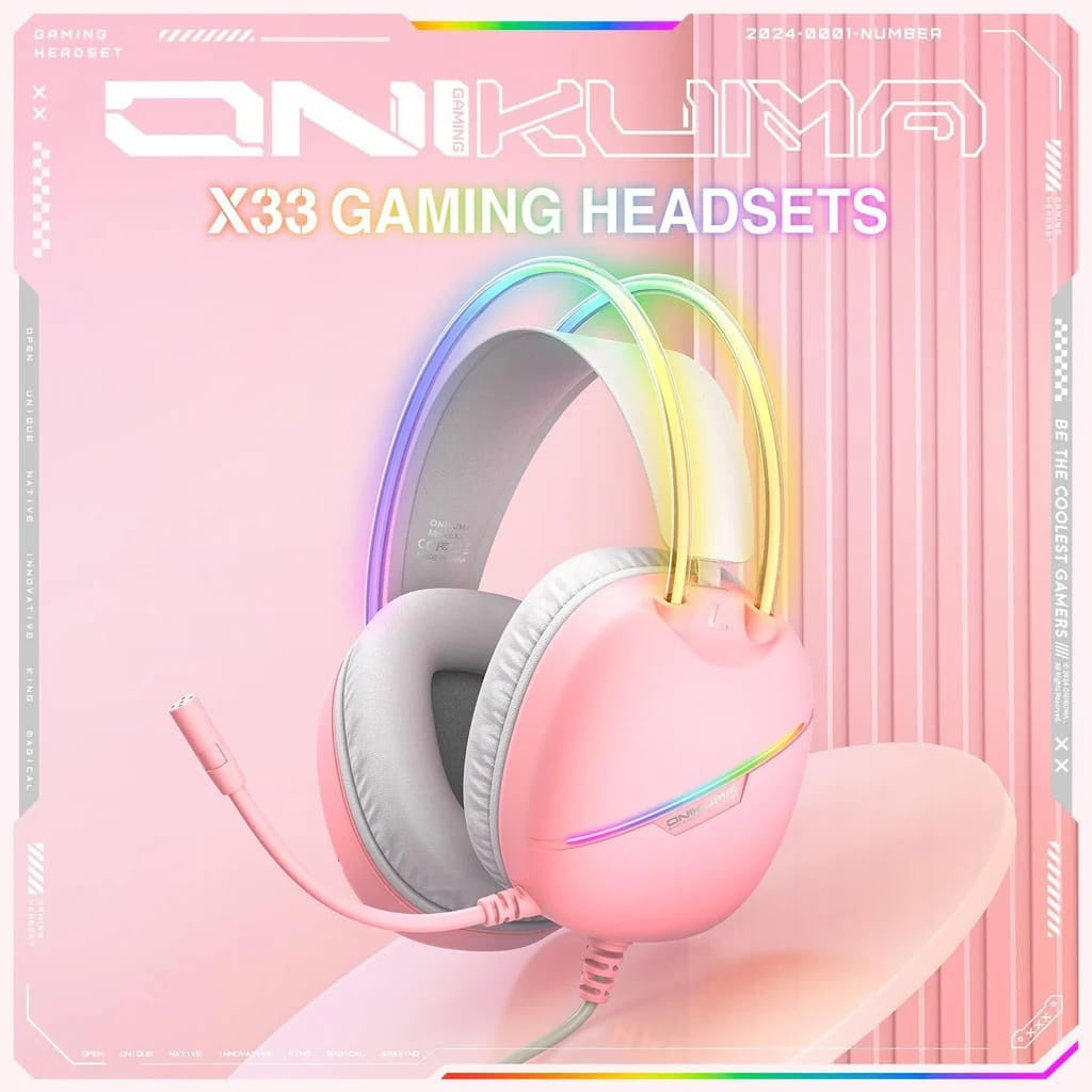 Onikuma X33 Pink