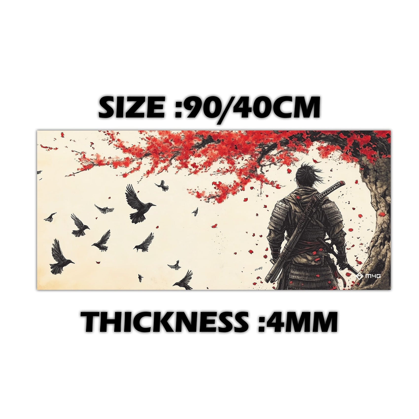 M4G Mouse Pad White&Beige AS 900×400mm / 4mm