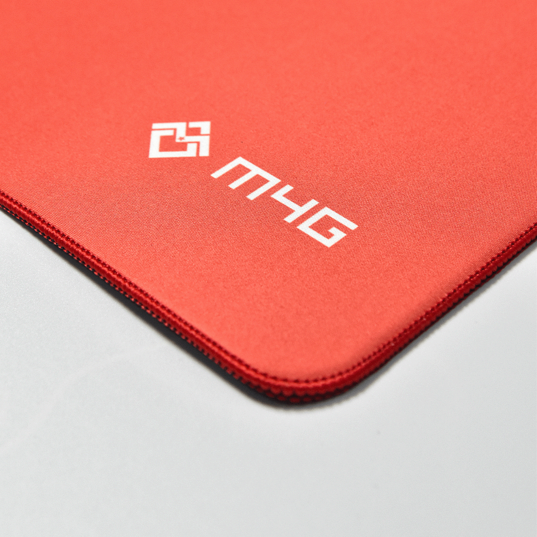 M4G Xsoft Mousepad - Esport (49cm × 42cm) Red