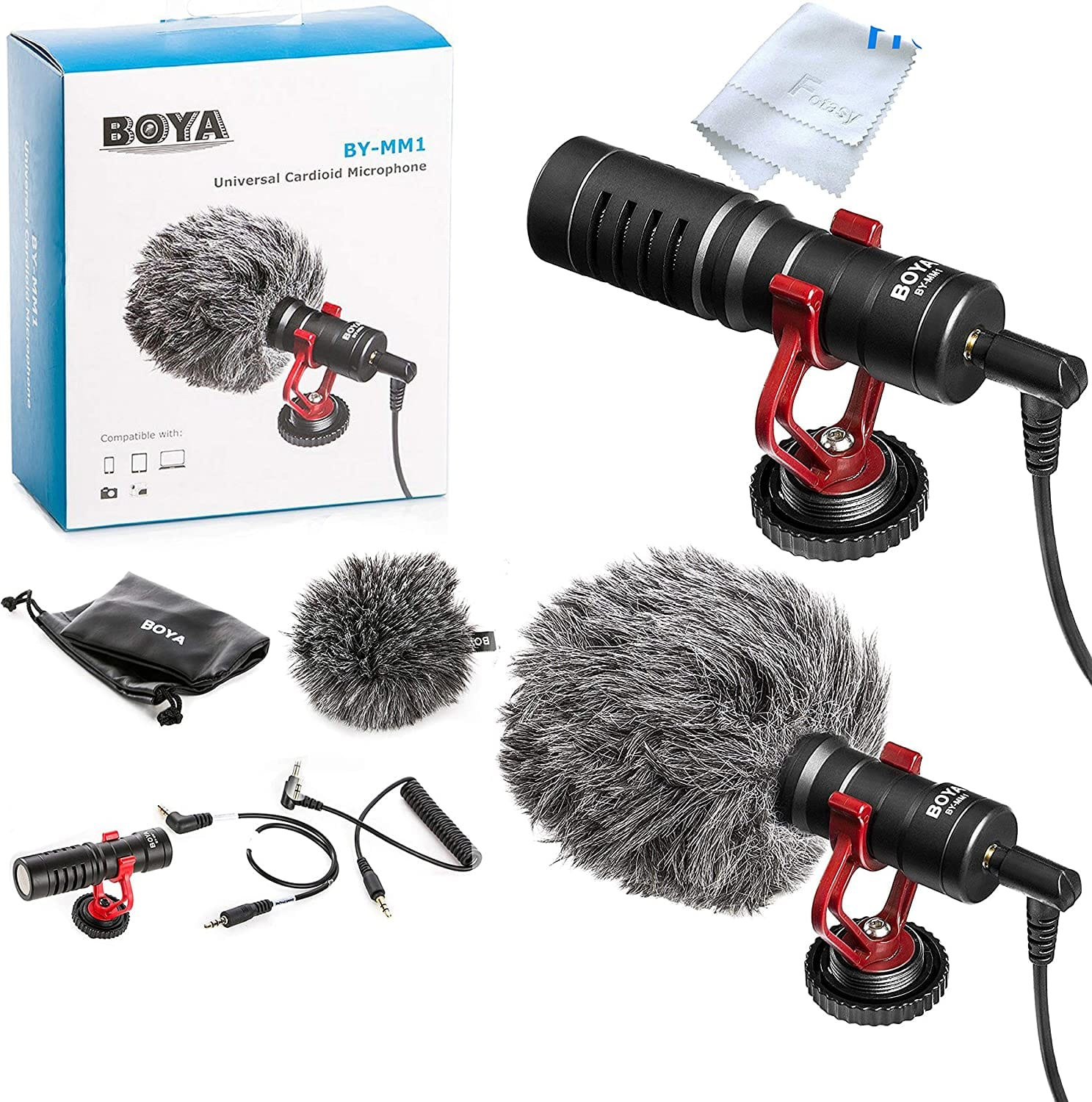 BOYA BYMM1 Mini Cardioid Condenser Microphone