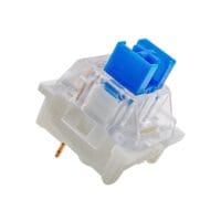 OUTEMU Keyboard Switches 3-Pin Keyswitch for RGB Mechanical Gaming Keyboard (20 PCS)-Blue