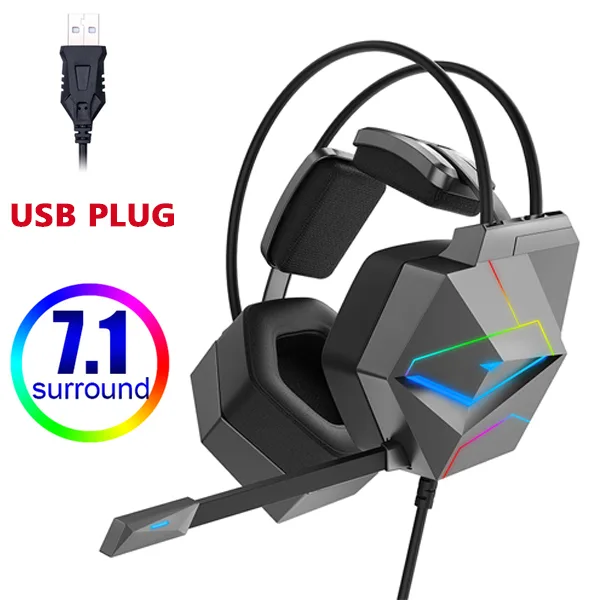TAIDU THS306 Professional Gaming Headphones High Quality 7.1 Stereo Earphones With Microphone Headset For PS4 Xbox PC Laptop (White) – Image 7