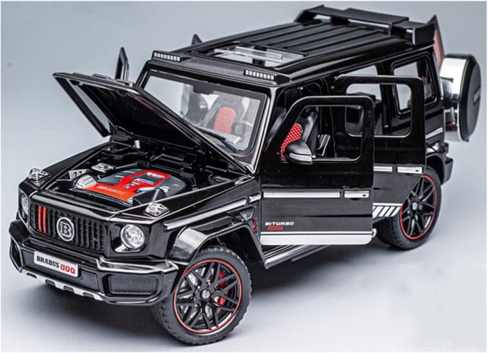 Brabus G800 BIG G Simulation Diecast Metal Alloy Model car Sound Light Pull Back Collection – Image 3