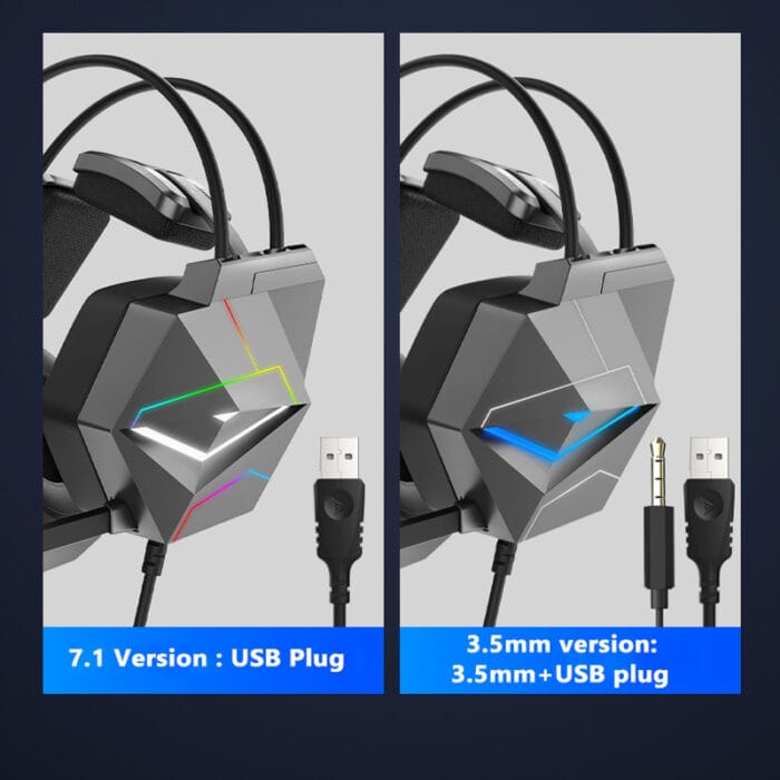 TAIDU THS306 Professional Gaming Headphones High Quality 7.1 Stereo Earphones With Microphone Headset For PS4 Xbox PC Laptop (White) – Image 6