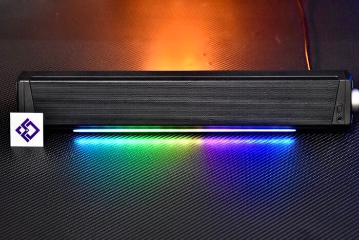 A010 Bluetooth Soundbar, HiFi Stereo, 3.5mm Aux-in Connection, USB Powered Speakers for Desktop Monitor, PC, Laptop, Tablets – Image 5
