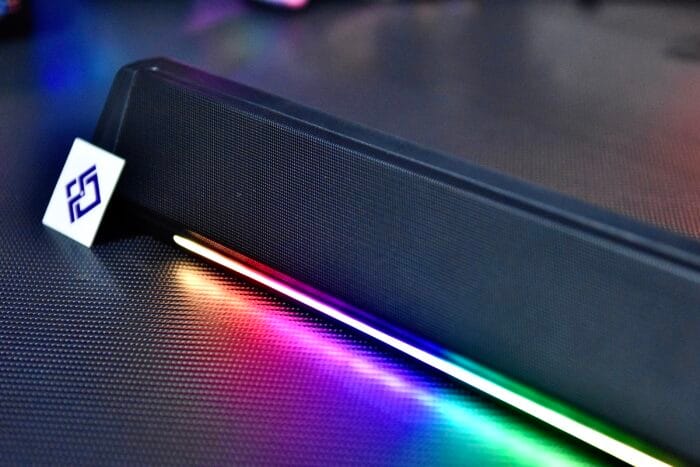 A010 Bluetooth Soundbar, HiFi Stereo, 3.5mm Aux-in Connection, USB Powered Speakers for Desktop Monitor, PC, Laptop, Tablets – Image 3