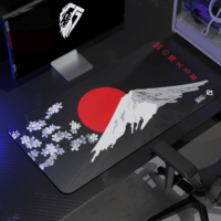 Golden lions series Mouse pad Red and Black kr 900x400mm/4mm