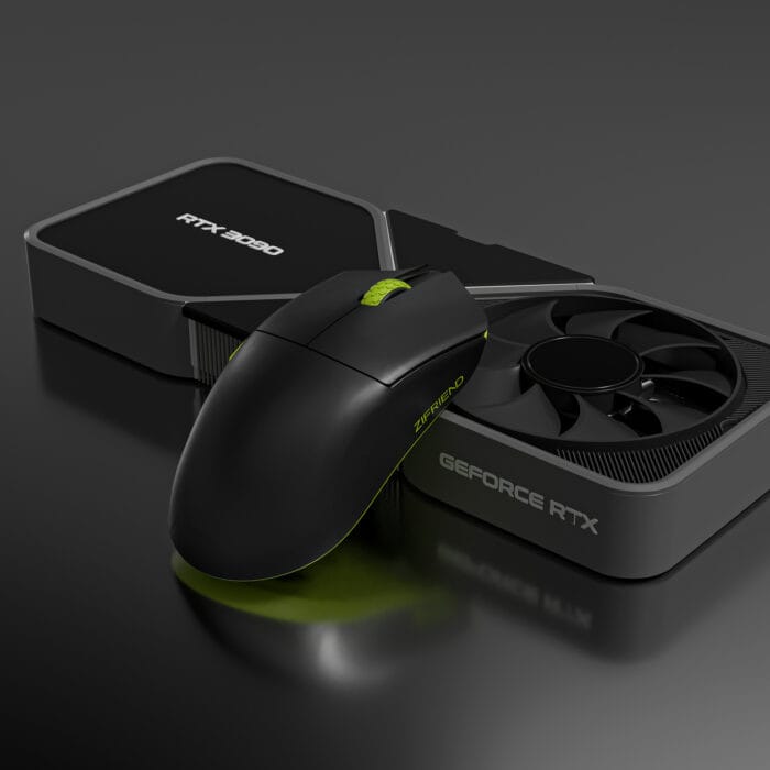 ZIFRIEND M6 – Wireless Gaming Mouse | 55g | PAW3395 | 26K DPI | 83h Battery | USB-C (black) – Image 5