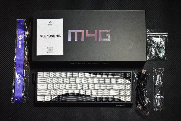 M4G – STEP ONE HE Magnetic Gaming Keyboard – Ultra-Responsive 8000Hz Full Analog Control Rapid Trigger DKS Multi-Action System – Image 12