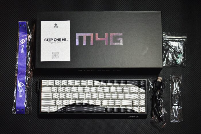 M4G – STEP ONE HE Magnetic Gaming Keyboard – Ultra-Responsive 0.1ms / 8000Hz Full Analog Control Rapid Trigger 0.01 DKS Multi-Action System – Image 12