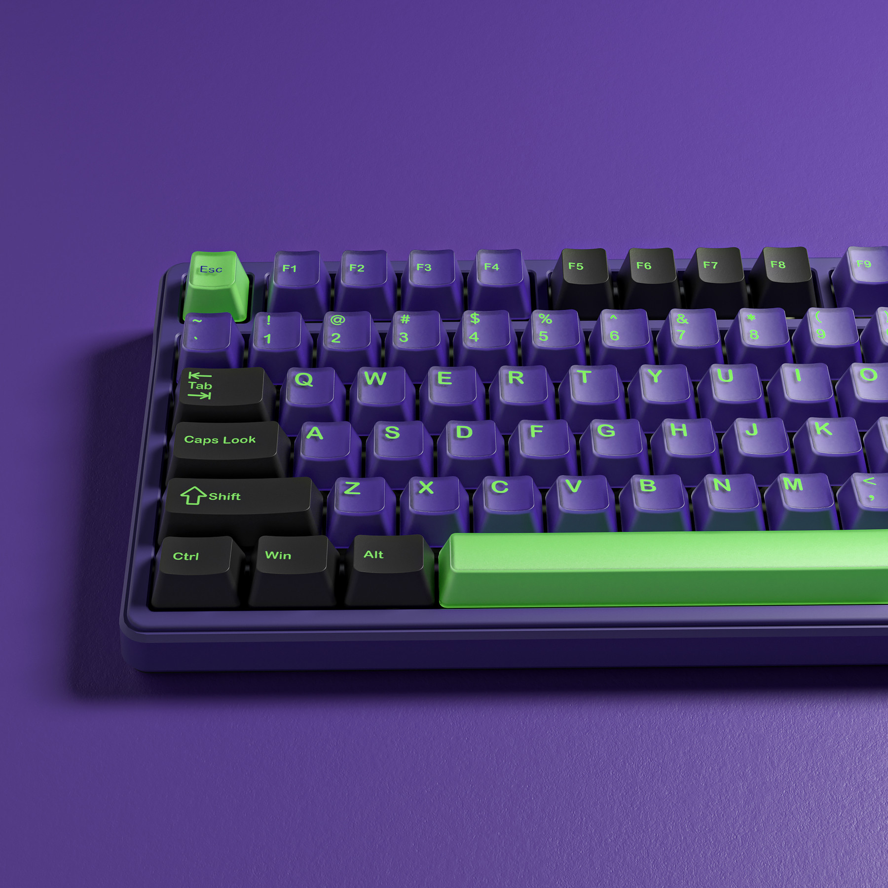 M4G × FuryCube k99 pro purple Tri-Mode Connectivity – Image 4