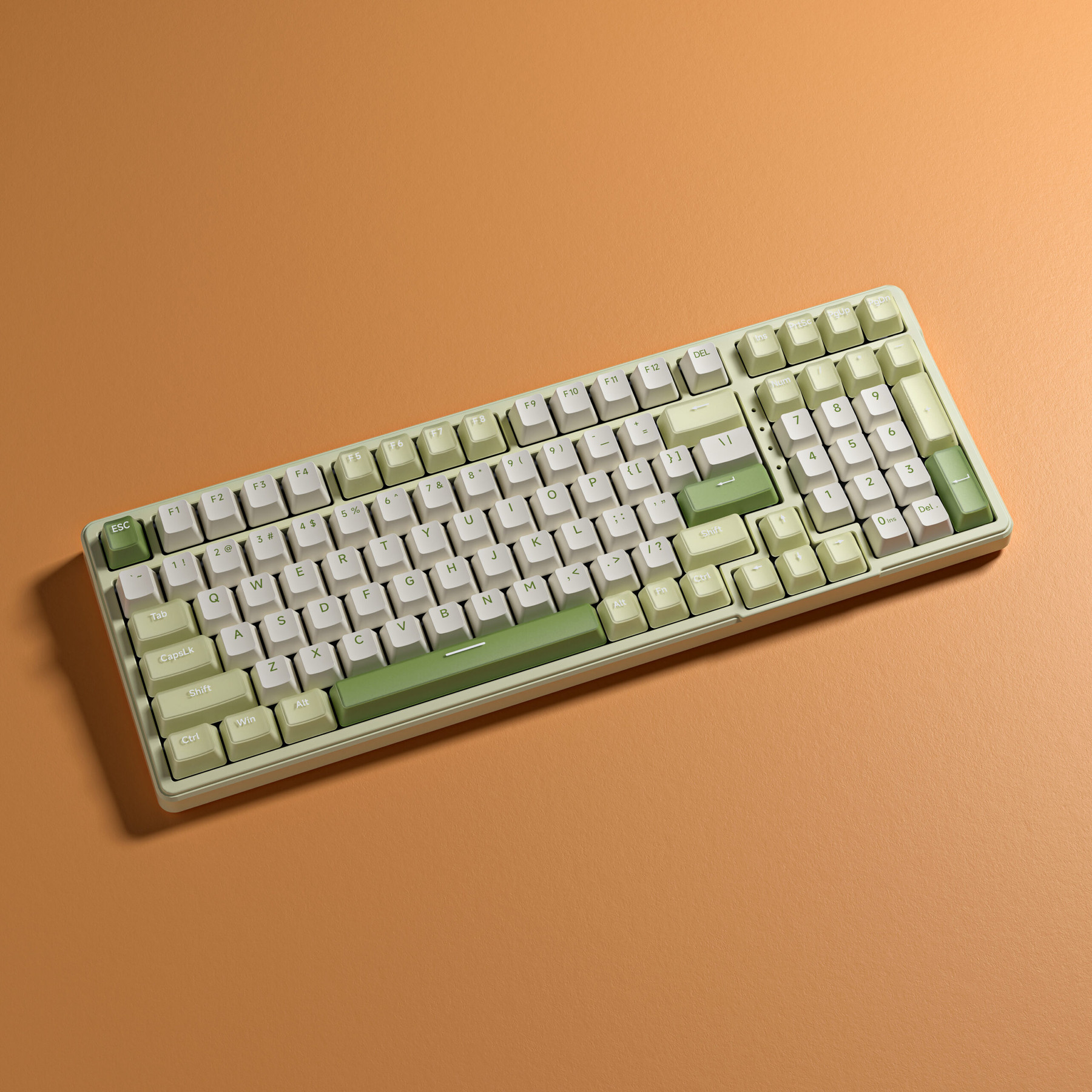 M4G × FuryCube k99 pro Green Mist Tri-Mode Connectivity – Image 2
