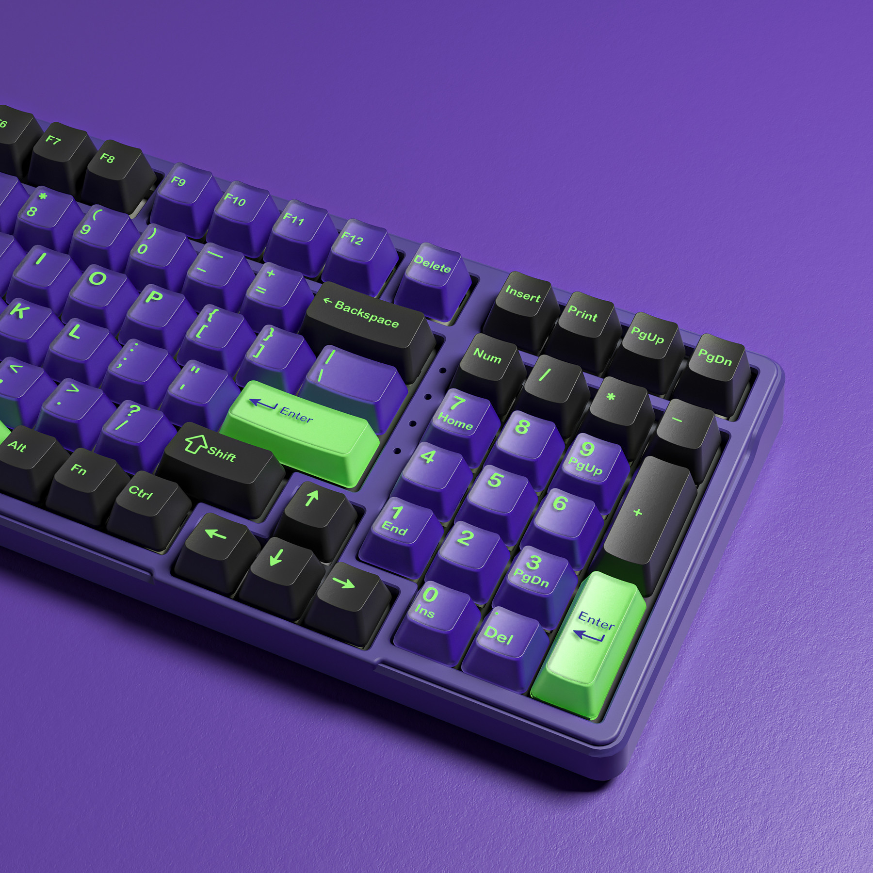 M4G × FuryCube k99 pro purple Tri-Mode Connectivity – Image 5