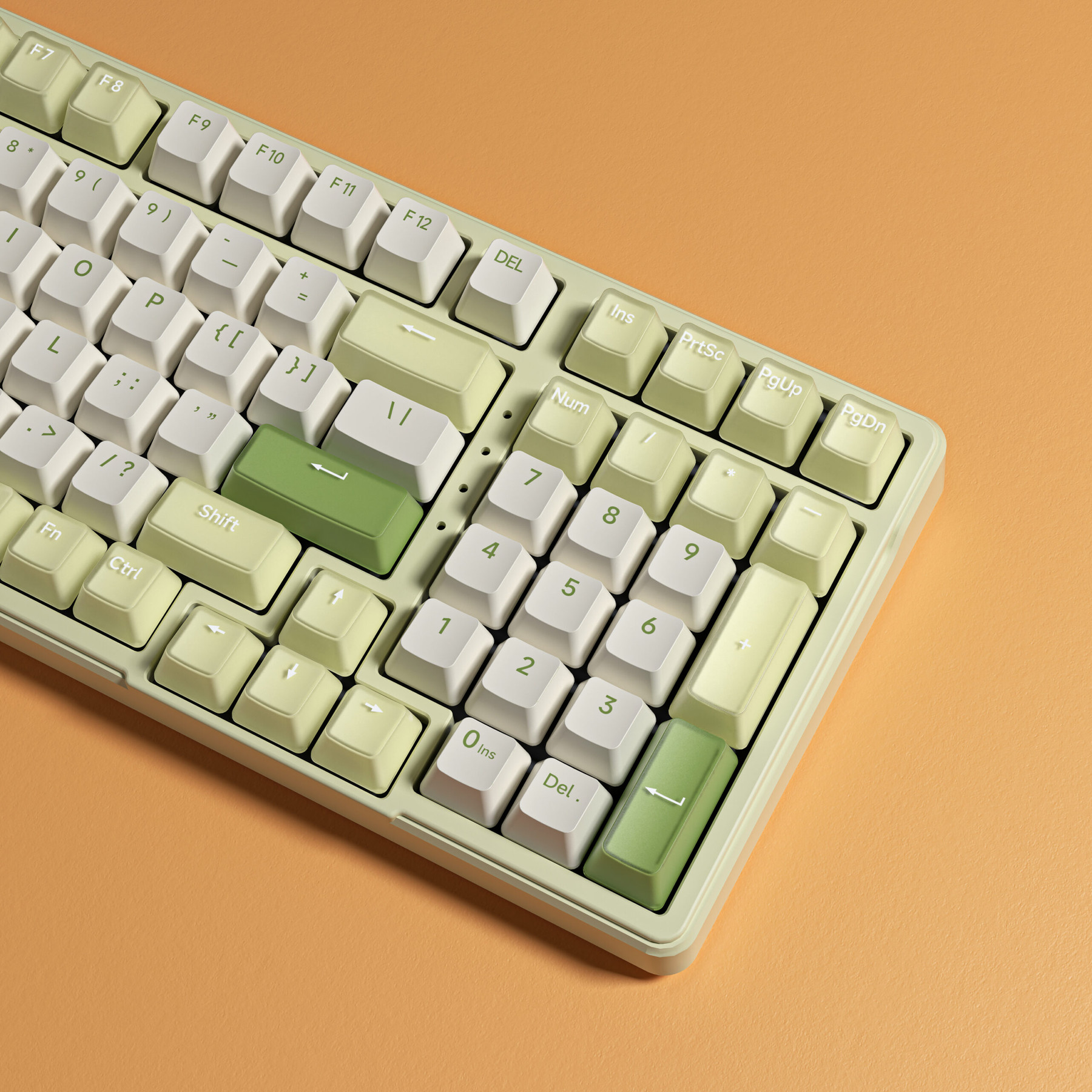 M4G × FuryCube k99 pro Green Mist Tri-Mode Connectivity – Image 3