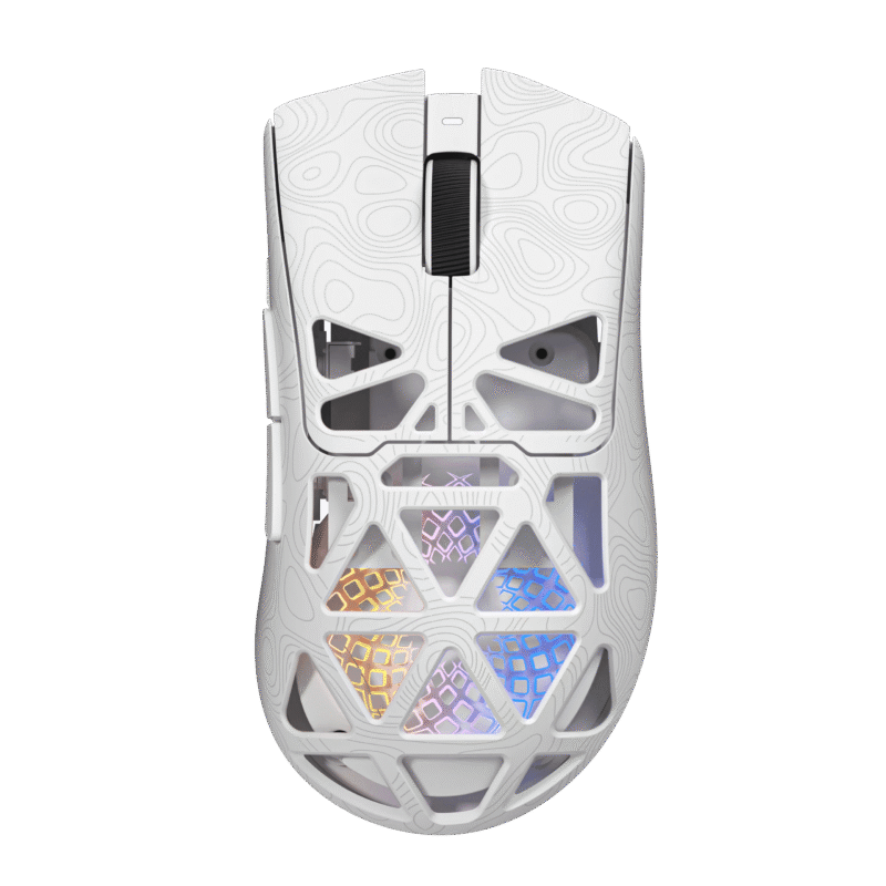 M4G × FuryCube G11 — Ultra Lightweight Wireless Gaming Mouse (White)