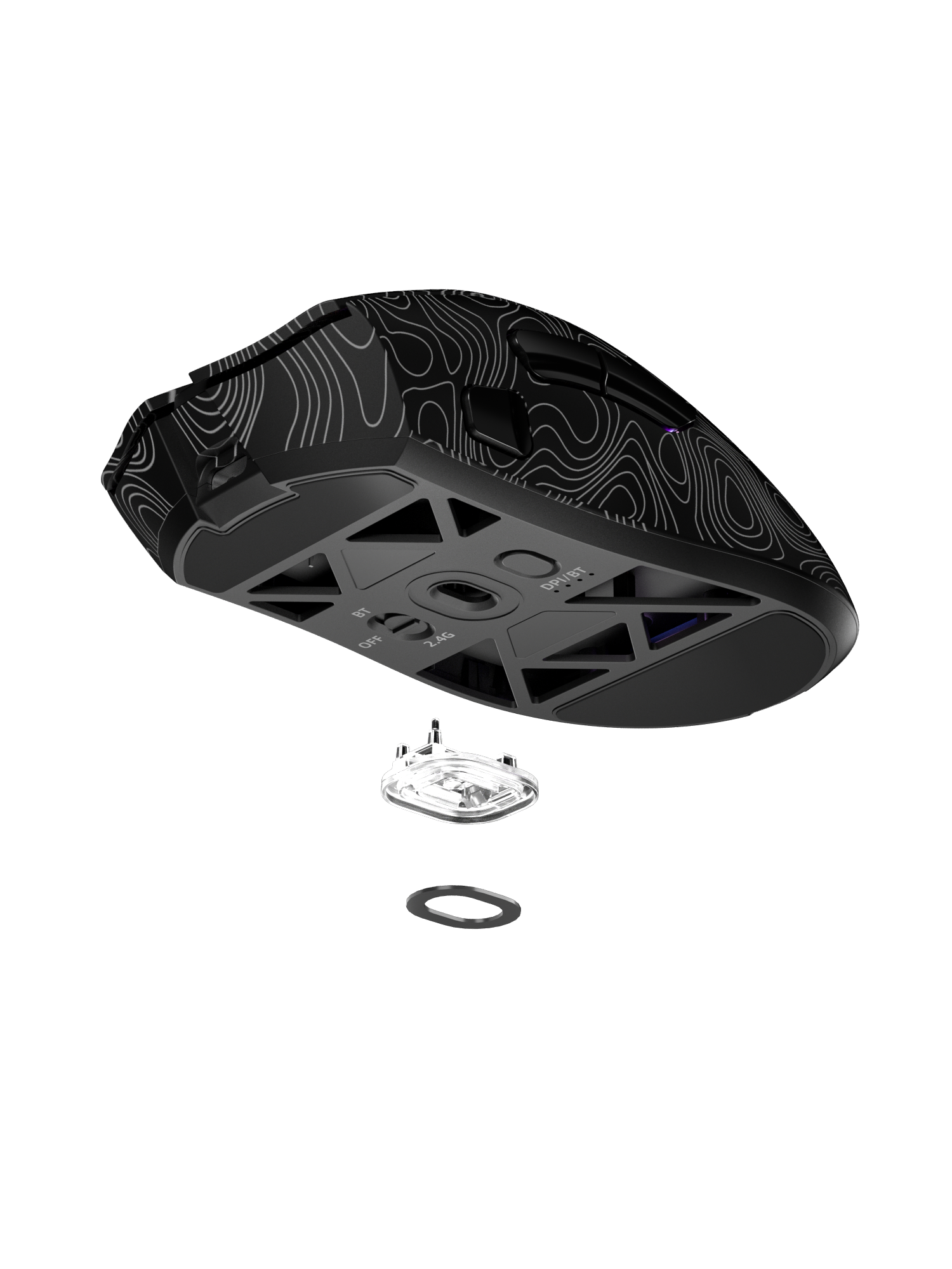 M4G × FuryCube G11 — Ultra Lightweight Wireless Gaming Mouse (black) – Image 4