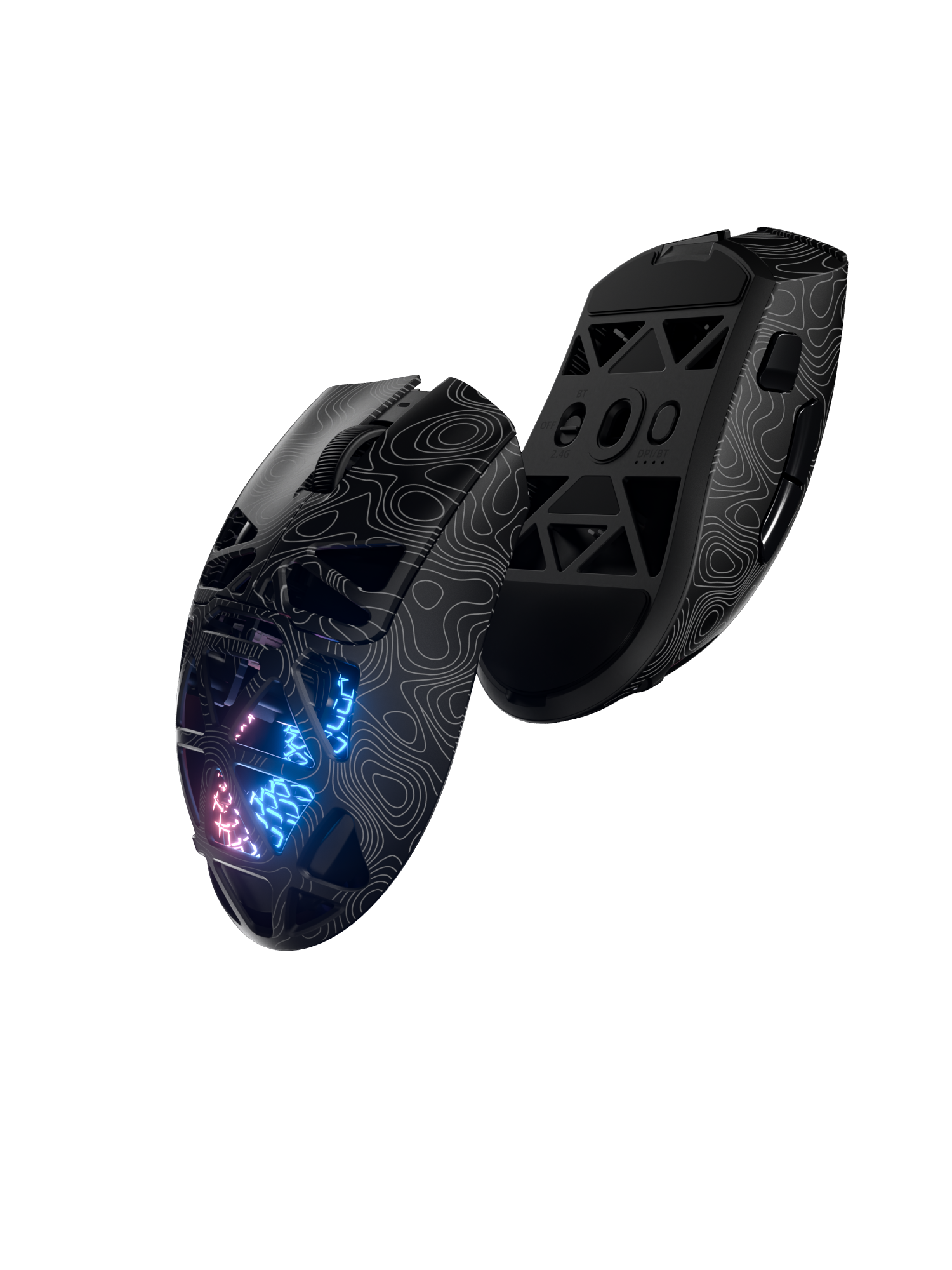 M4G × FuryCube G11 — Ultra Lightweight Wireless Gaming Mouse (black) – Image 5