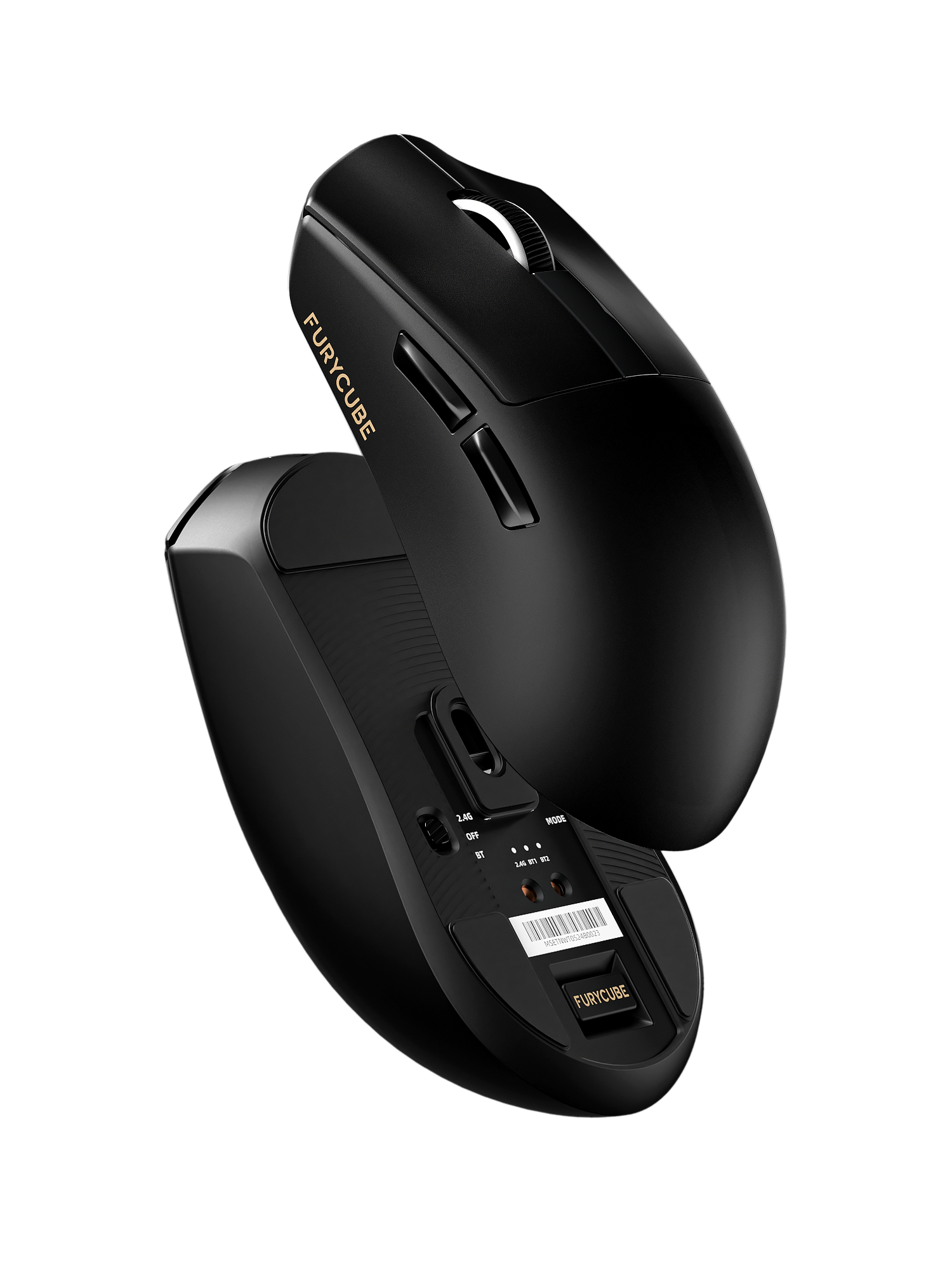 M4G × FuryCube G9 — Ultra Lightweight Wireless Gaming Mouse (black) – Image 3