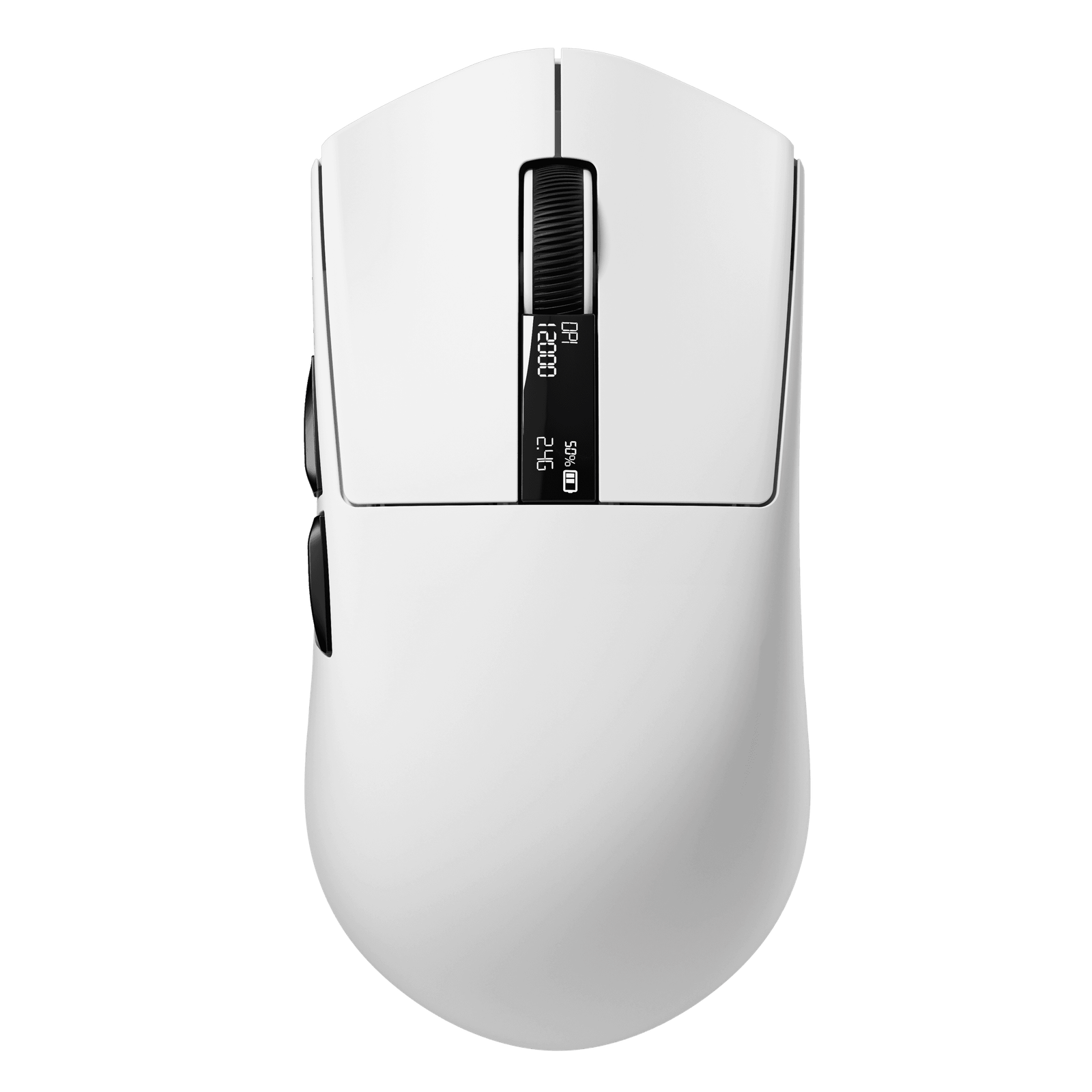 M4G × FuryCube G9 Pro — Ultra Lightweight Wireless Gaming Mouse (White) – Image 2