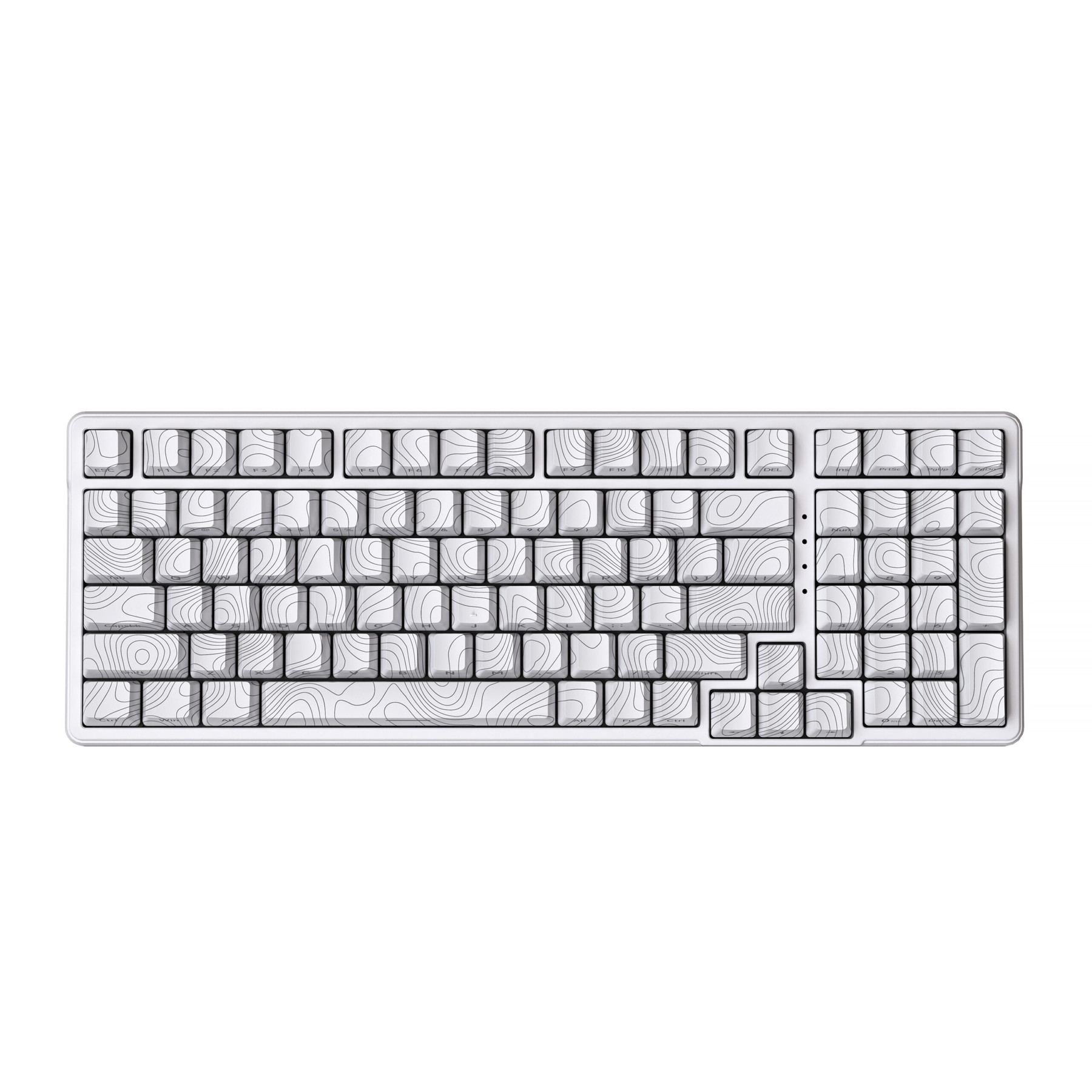 M4G × FuryCube k99 pro Contour white line Tri-Mode Connectivity – Image 2