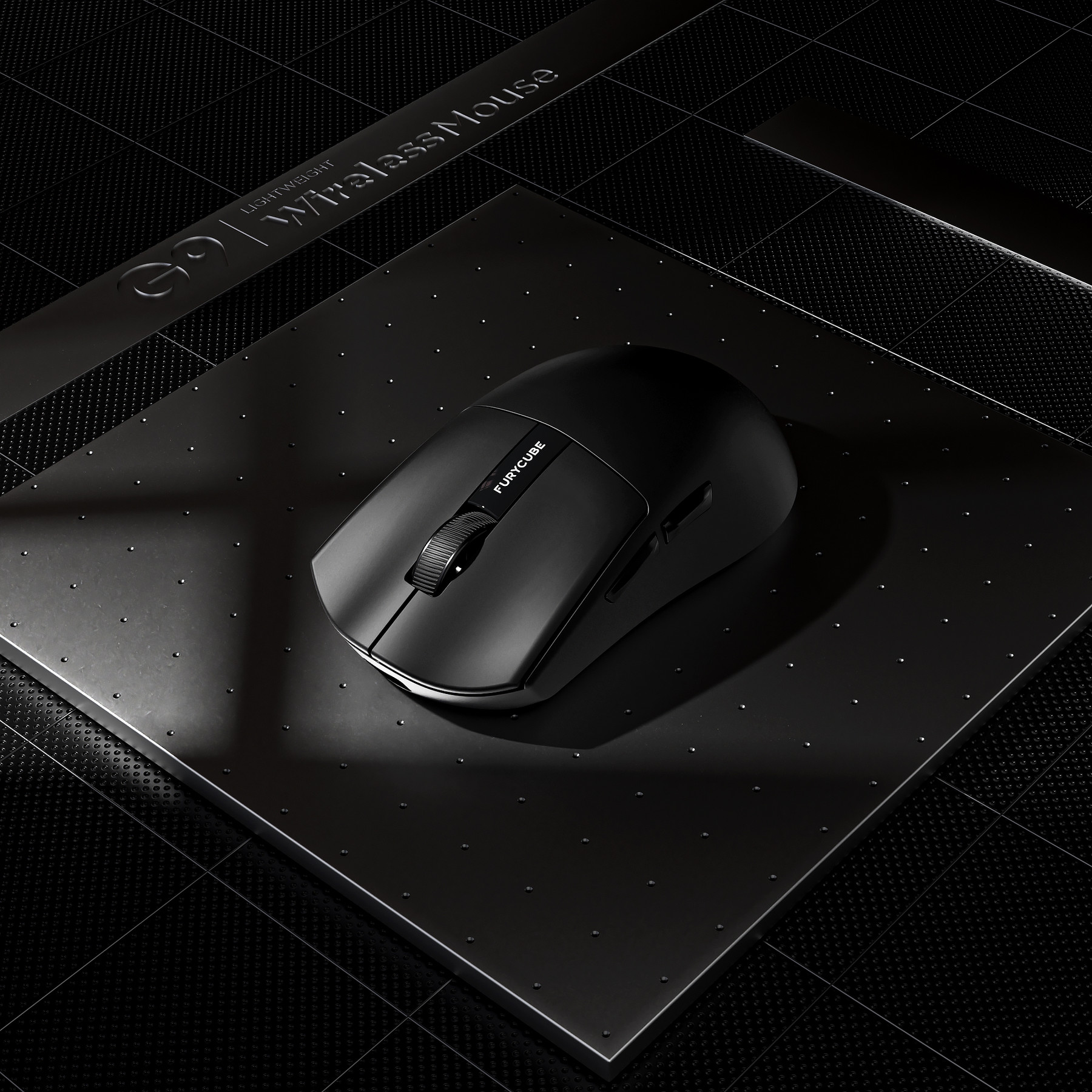 M4G × FuryCube G9 — Ultra Lightweight Wireless Gaming Mouse (black) – Image 5