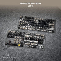 Seawater & River Cliffs Keycaps – 142 Keys | Cherry Profile • PBT