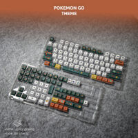 Pokémon Go Theme Keycaps – 122 Keys | Cherry Profile • PBT