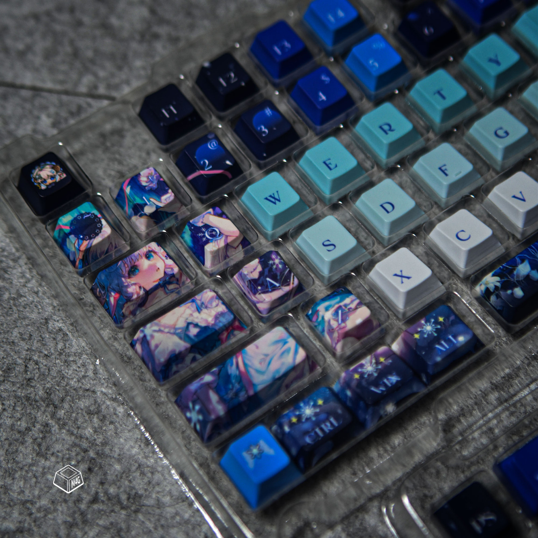 Mili’s Birthday Theme Keycaps – 142 Keys | Cherry Profile • PBT – Image 2