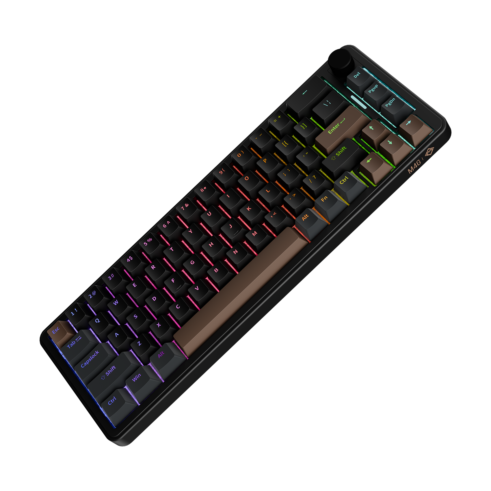 GM68-V2 Mechanical Keyboard Black & Coffee – Image 4