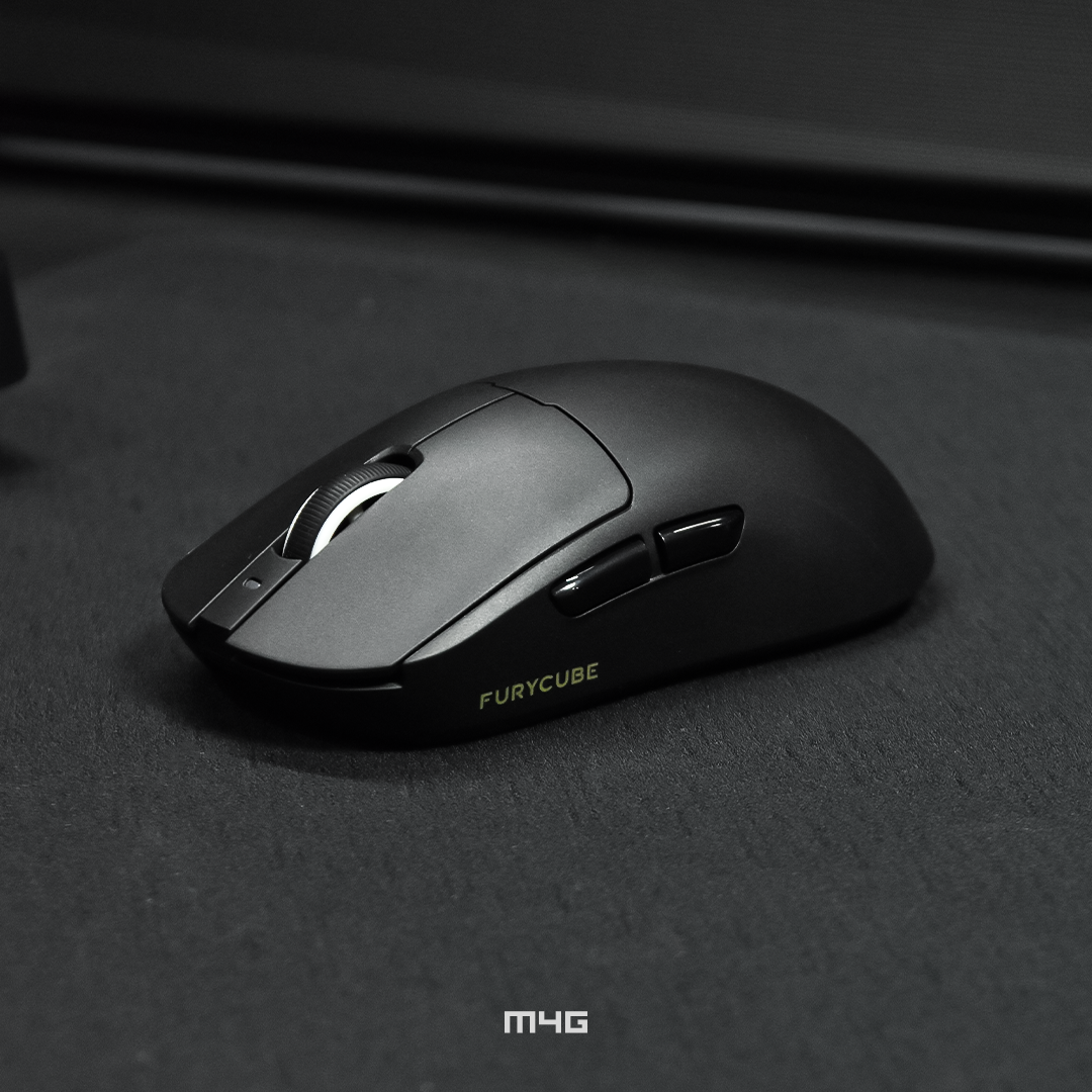 M4G × FuryCube R7 Pro — Wireless Gaming Mouse (Black) – Image 6